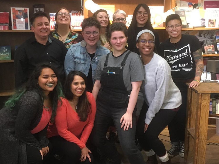 Group shot at Woolf's Voices 26, 2019; photograph by Meagan Mah